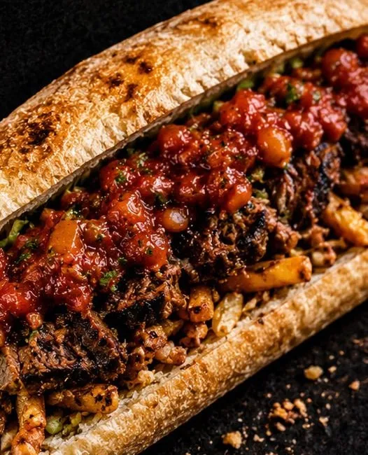 Steak Masala Roll